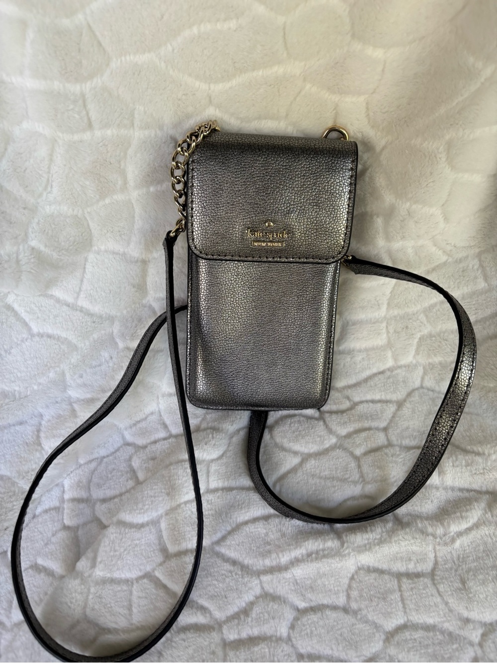 Kate Spade Patterson Drive North South Crossbody Pebbled Leather